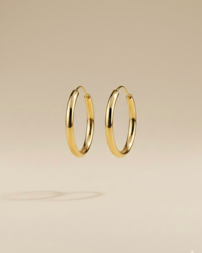 Essential Gold Hoops