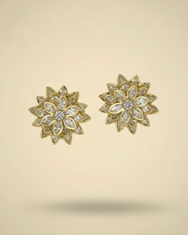 Radiant Bloom Studs