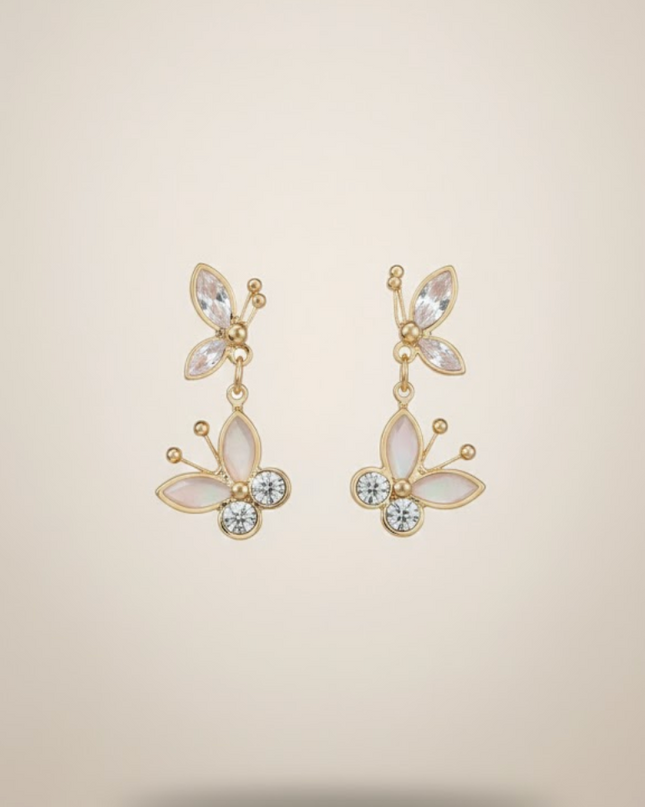 Petal Drift Drop Earrings