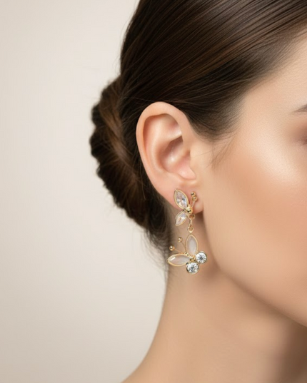 Petal Drift Drop Earrings